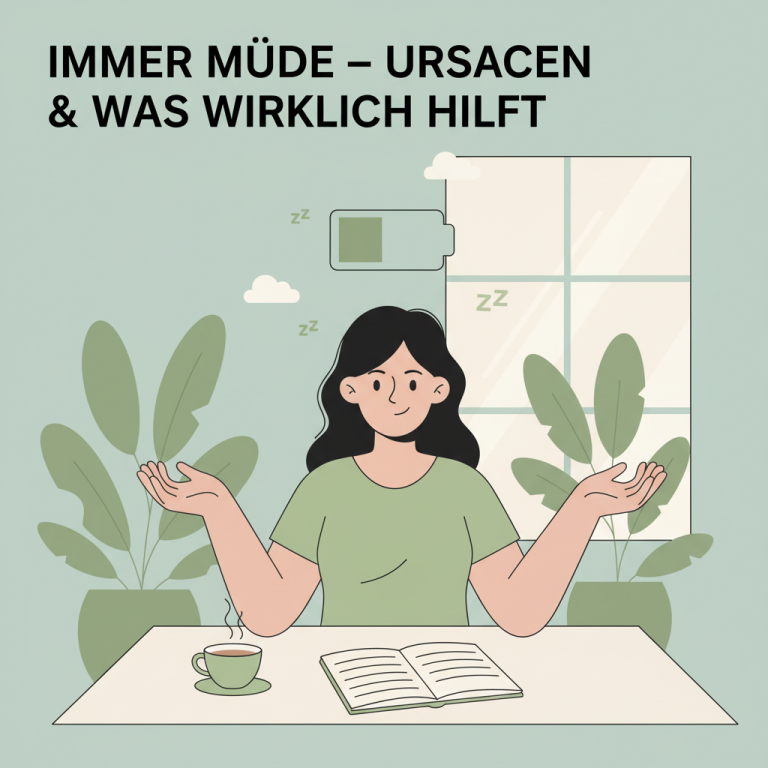 Mehr über den Artikel erfahren Immer müde – Ursachen & was wirklich hilft